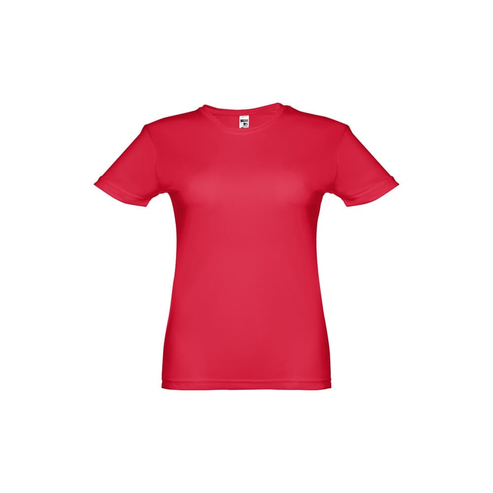 THC NICOSIA WOMEN. T-shirt técnica para senhora — Vermelho