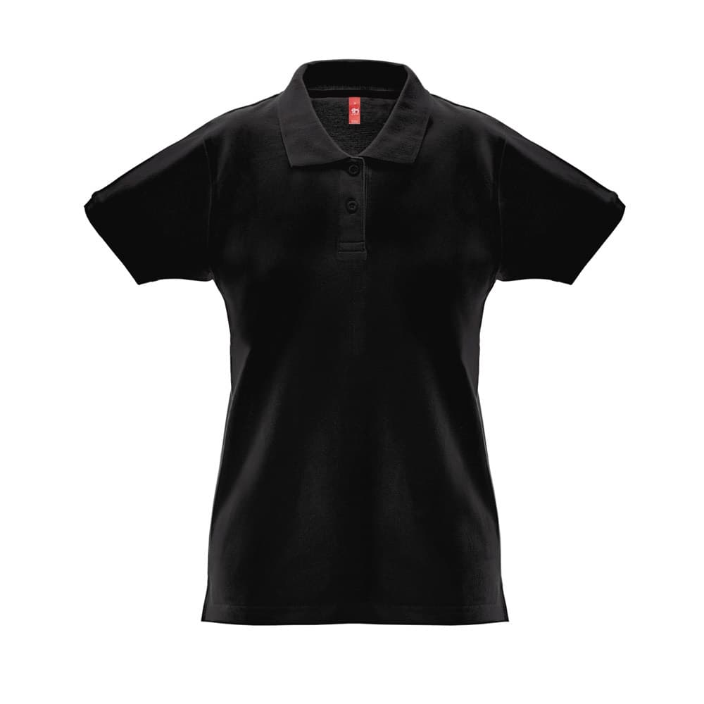 THC MONACO WOMEN. Polo para senhora — Preto