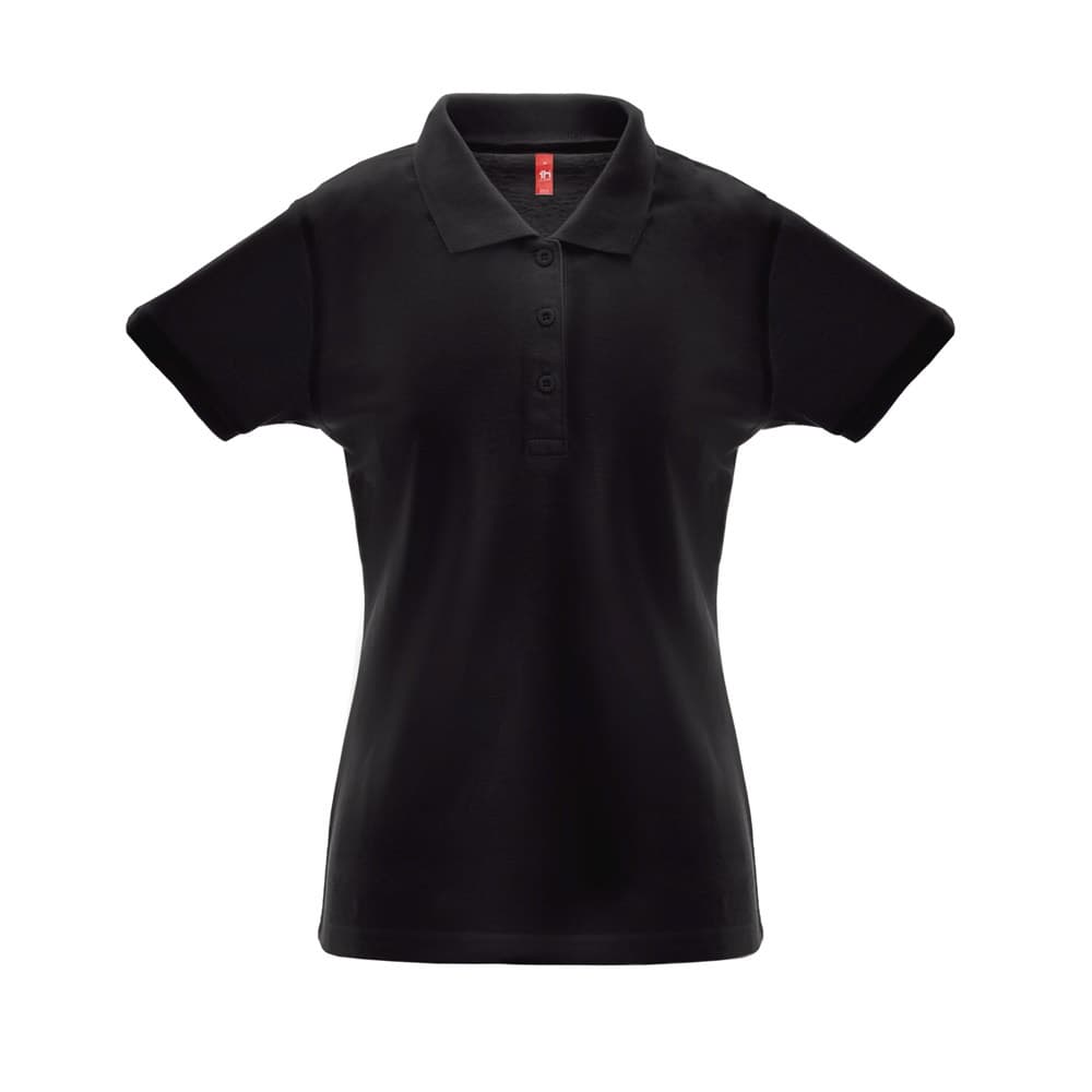 THC BERLIN WOMEN. Polo para senhora — Preto