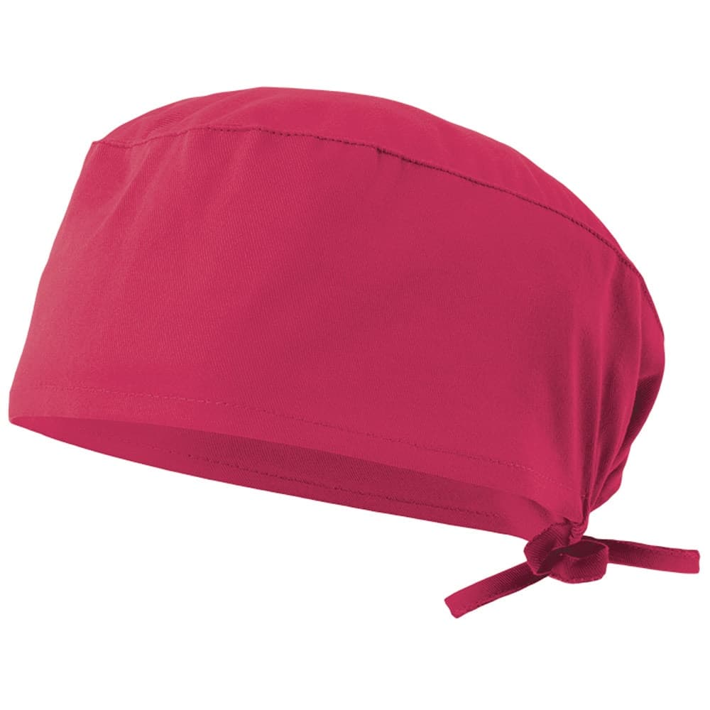 VL ENLIL. Gorro de sarja sanitário (190g/m²), em algodão (35%) e poliéster (65%) — Rosa