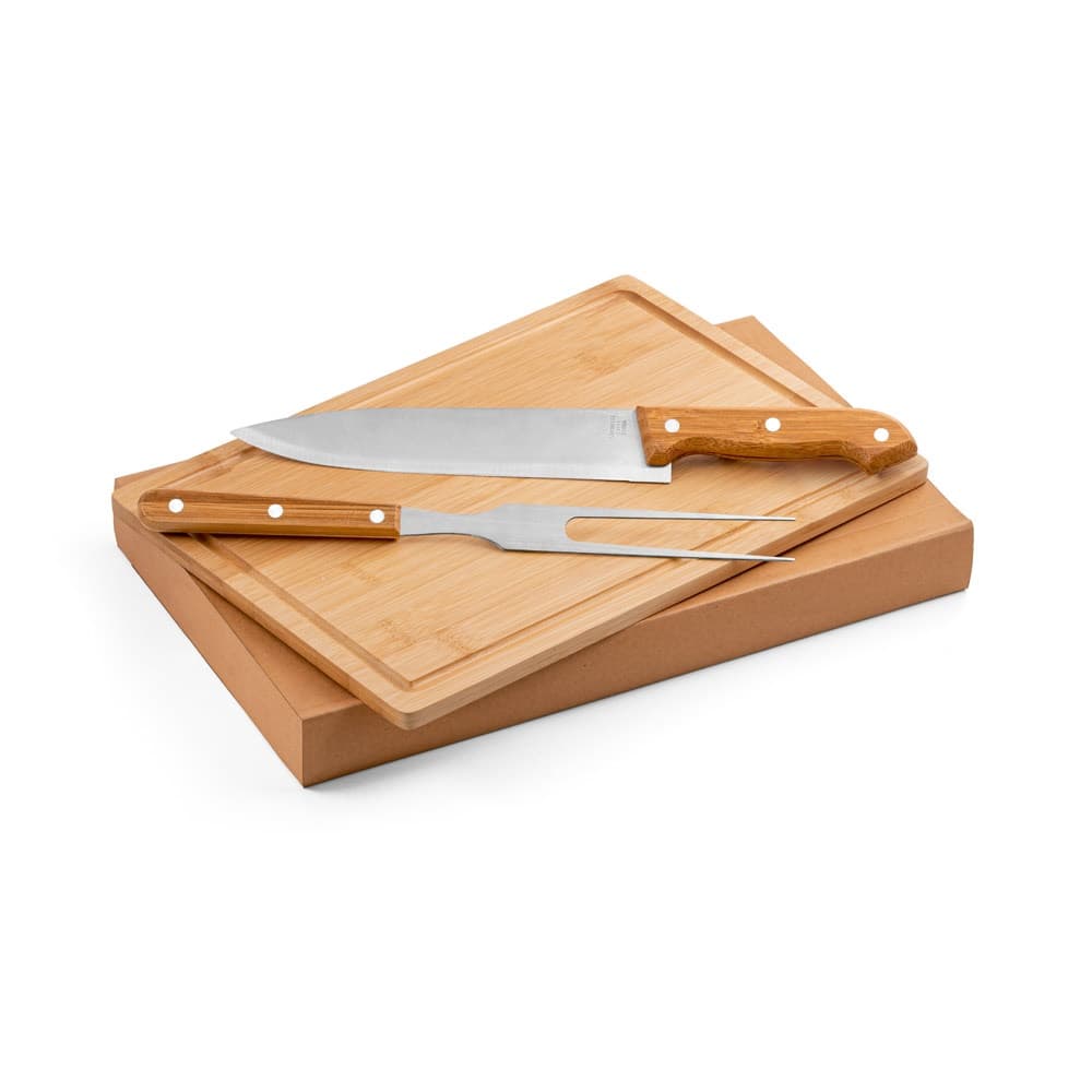 POKE. Conjunto de utensílios para barbecue — Natural