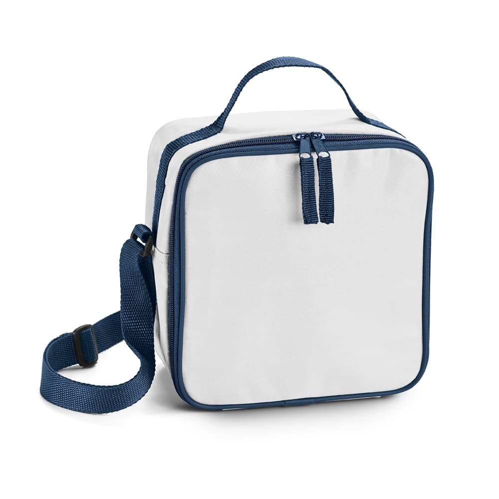 TURTLE. Bolsa térmica 4.5 L em 600D poliéster — Branco