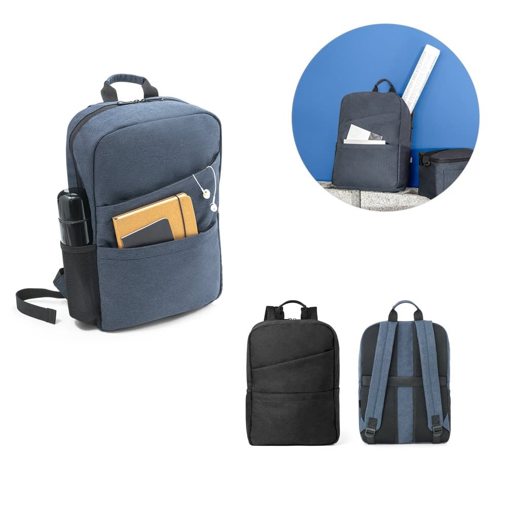 REPURPOSE BACKPACK. Mochila para portátil 15'6'' em poliéster reciclado 600D