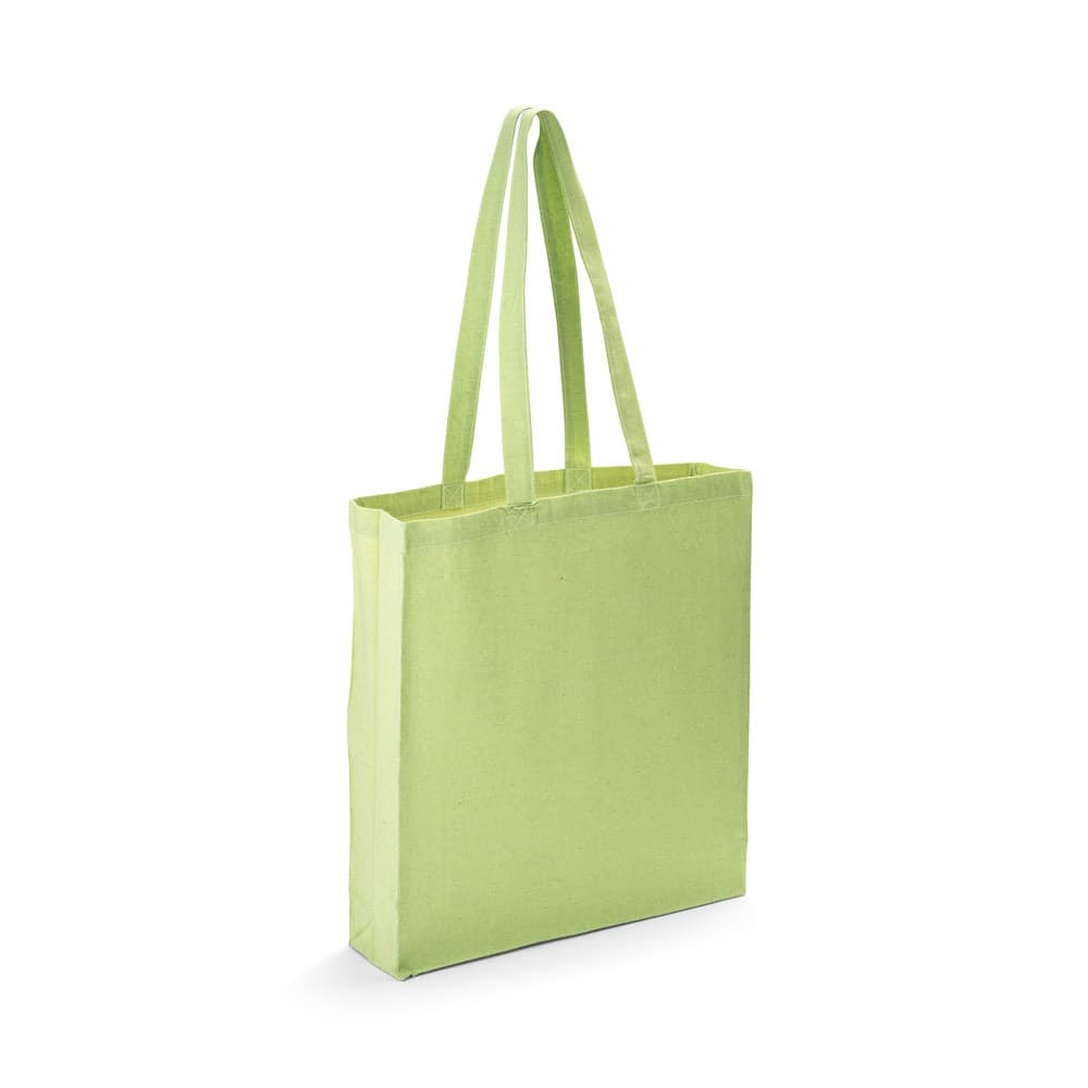 MARACAY. Saco em algodão reciclado (70%) e poliéster (30% rPET) (140 g/m²) — Verde claro