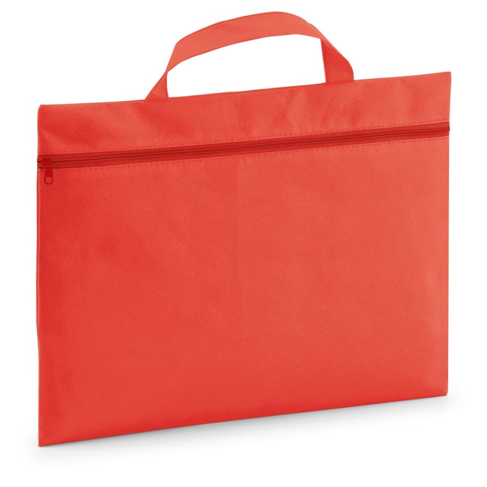 KAYL. Pasta de congresso em non-woven (80 g/m²) — Vermelho