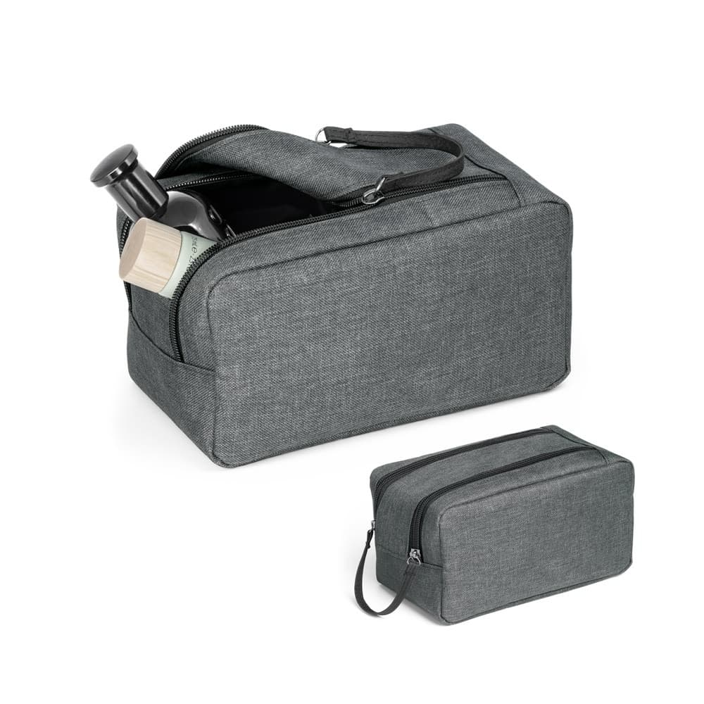 WAYNE. Necessaire em 600D de alta densidade com pega