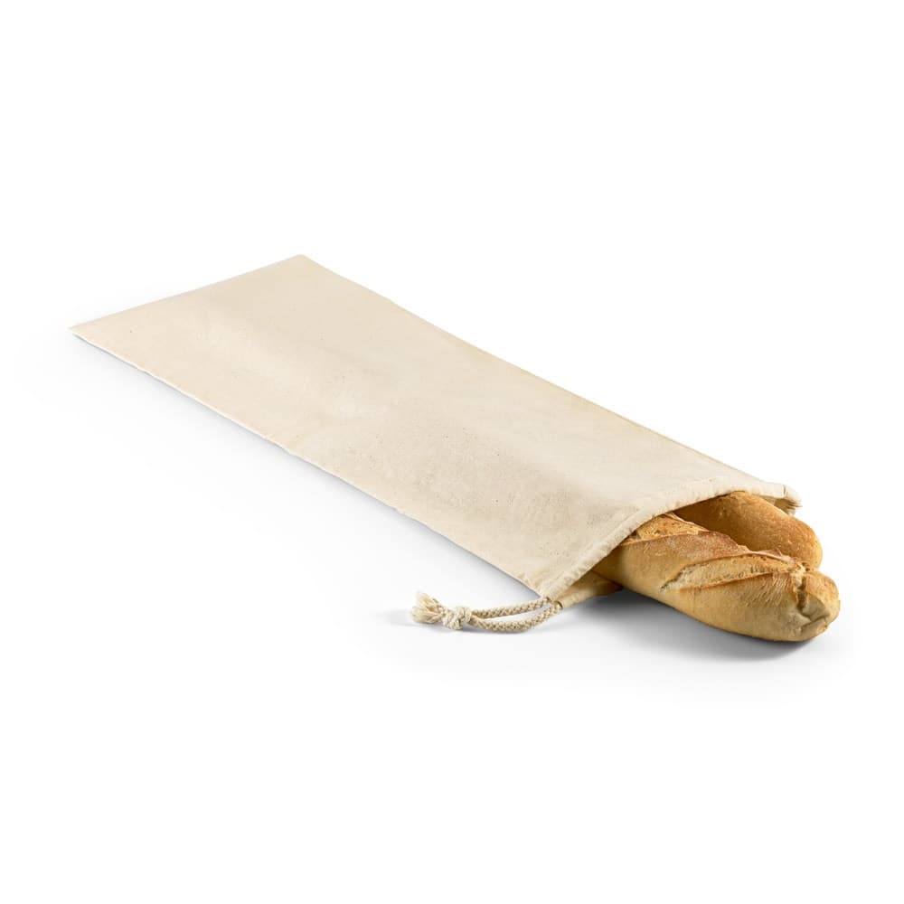 MONCO. Saco para pão em 100% algodão (100 g/m²)