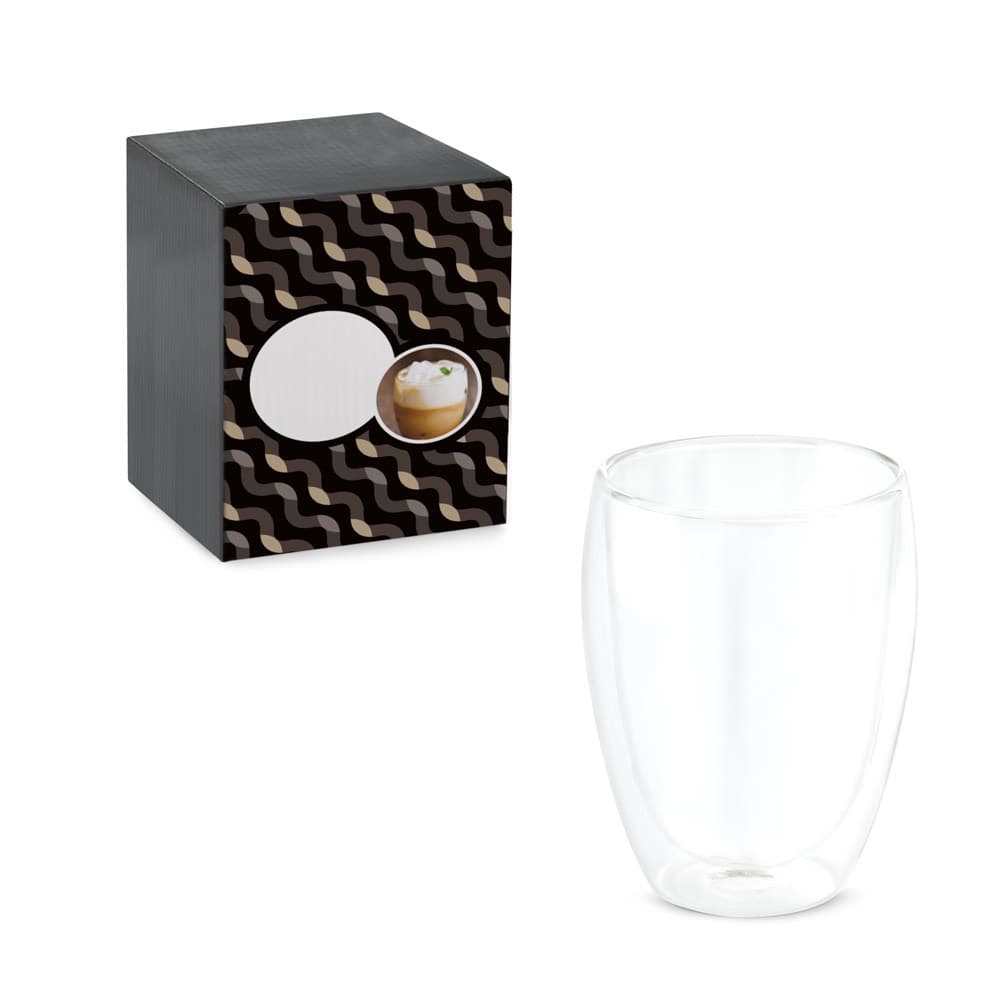 MACHIATO CUP. Copo de vidro borossilicato 350 mL