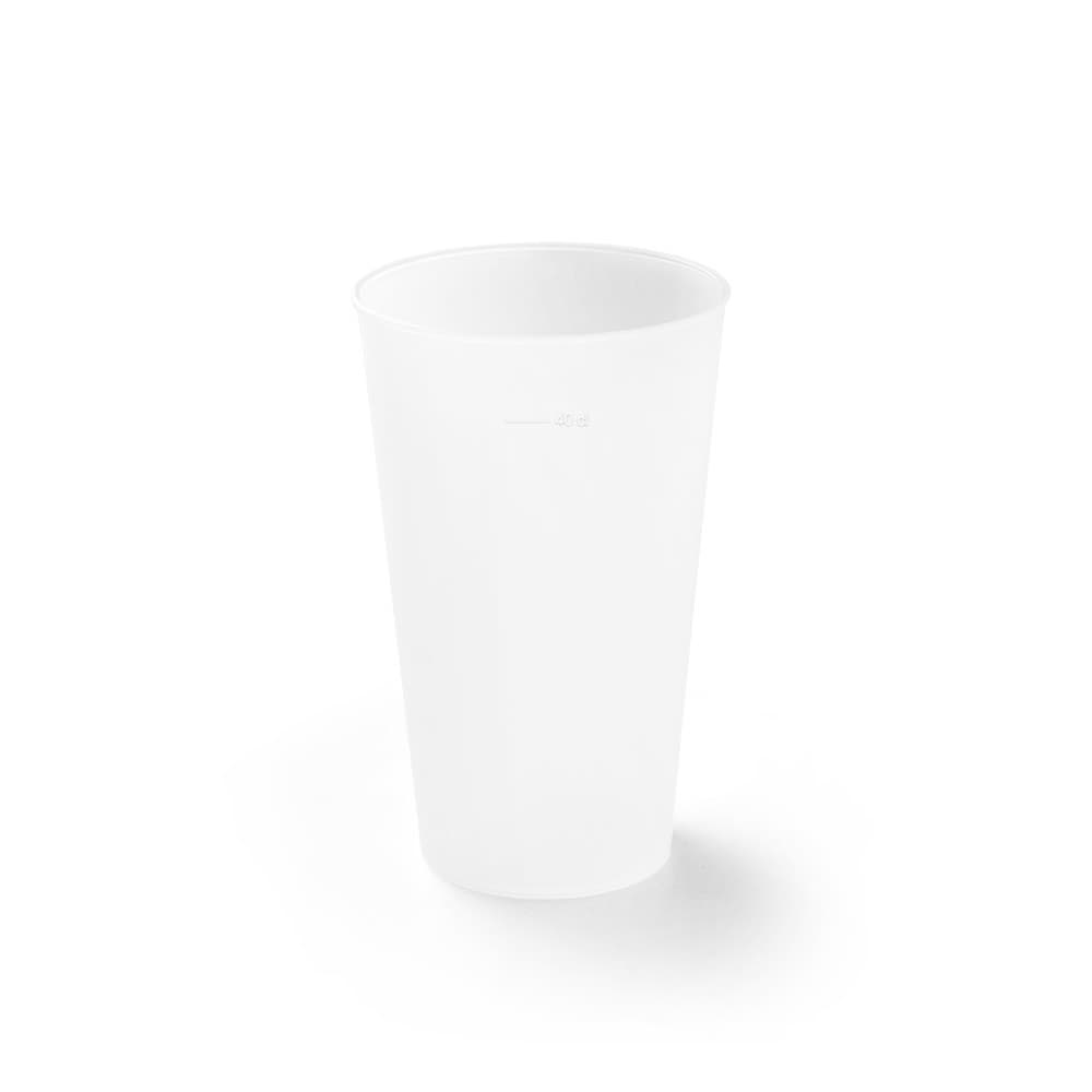 KANE. Copo de festival em PP 500 mL — Transparente