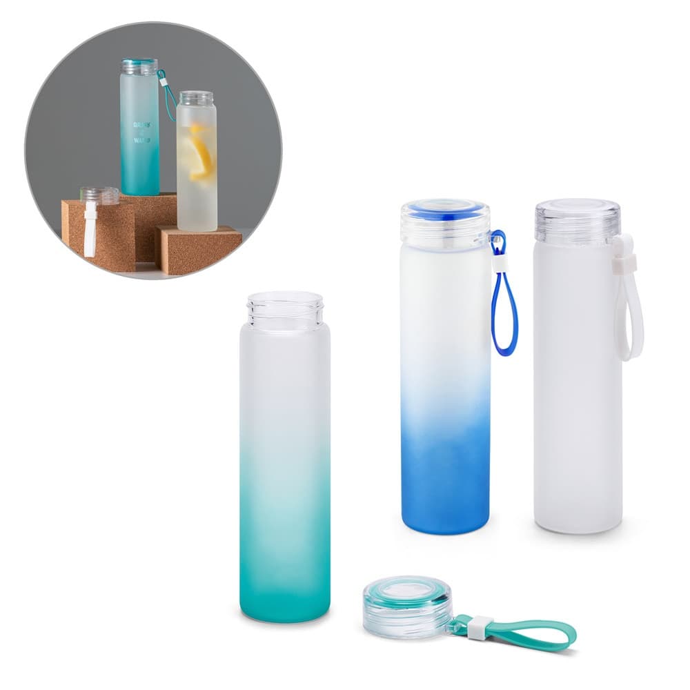 WILLIAMS. Garrafa em vidro borossilicato e tampa em AS 470 mL