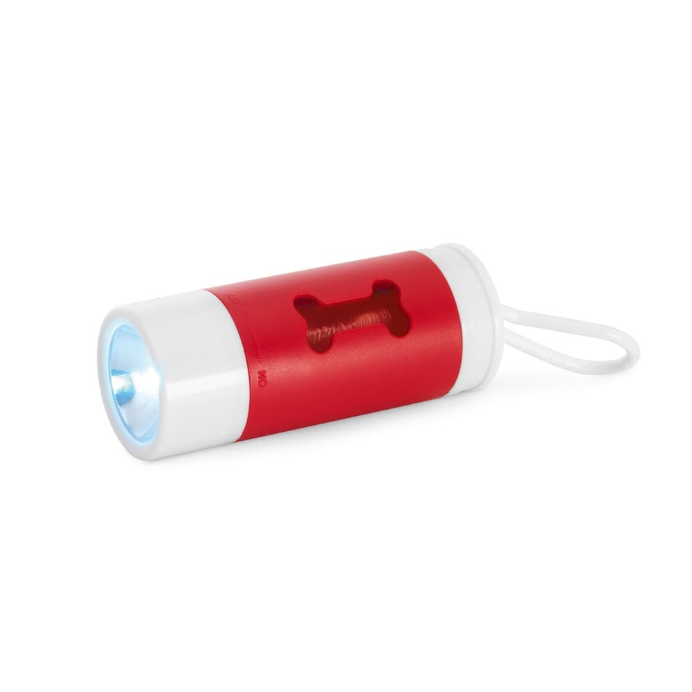 BALADE. Dispensador de sacos higiénicos — Vermelho