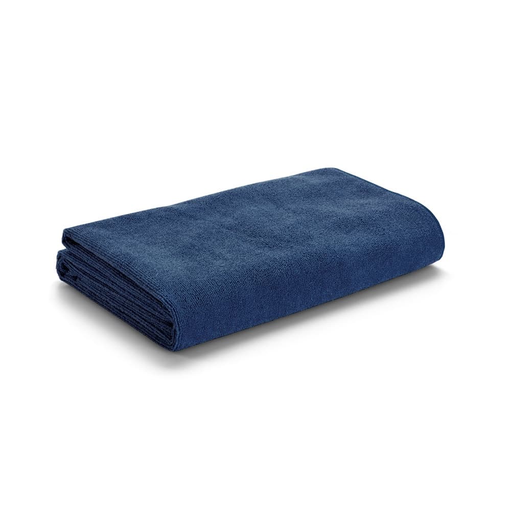 CALIFORNIA. Toalha de praia em microfibra (250 g/m²) — Azul