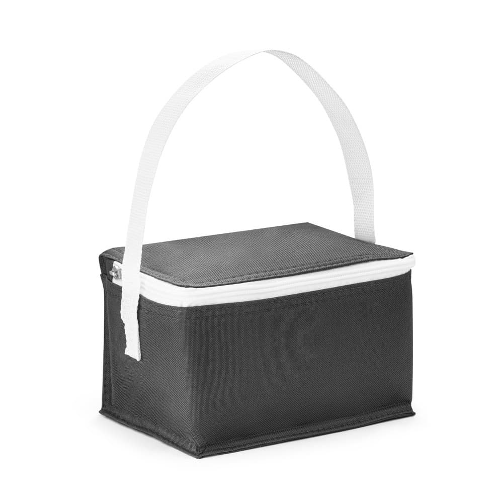 JEDDAH. Bolsa térmica 3 L em 600D poliéster — Preto