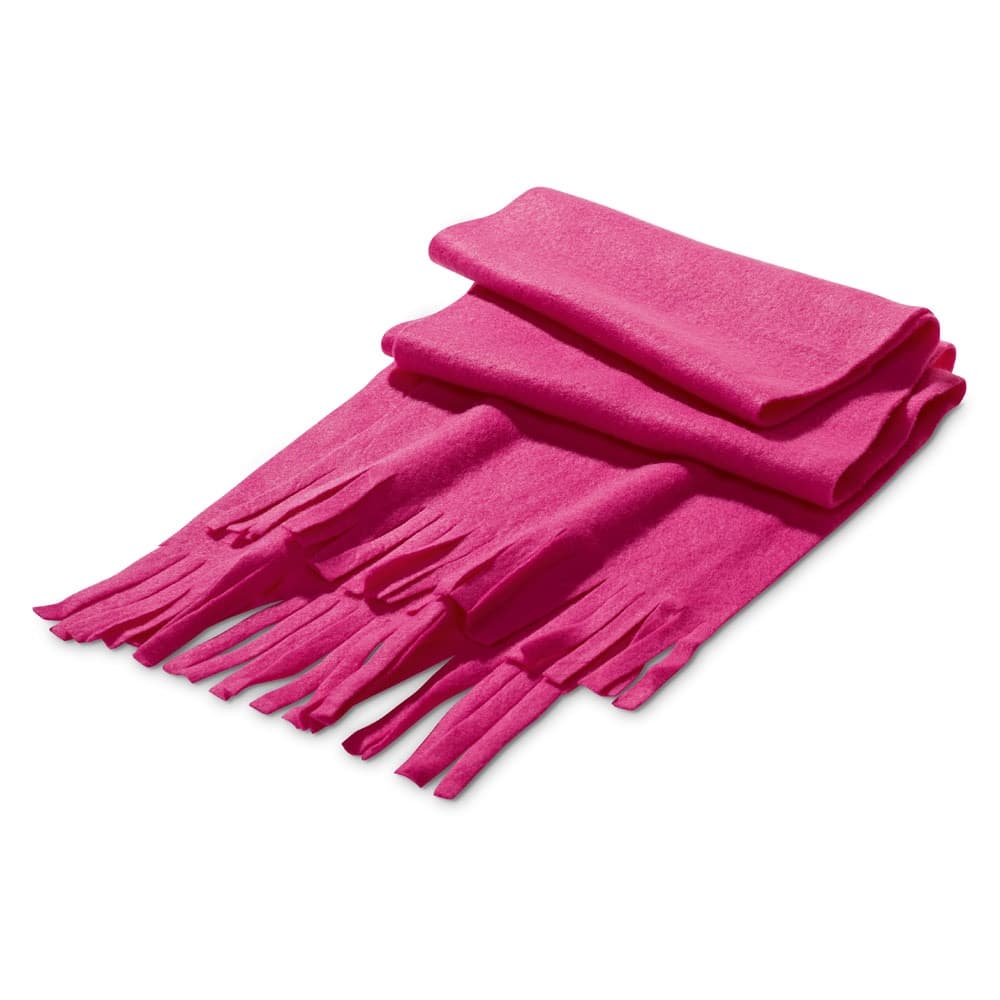 JASON. Cachecol em tecido polar (200 g/m²) — Rosa