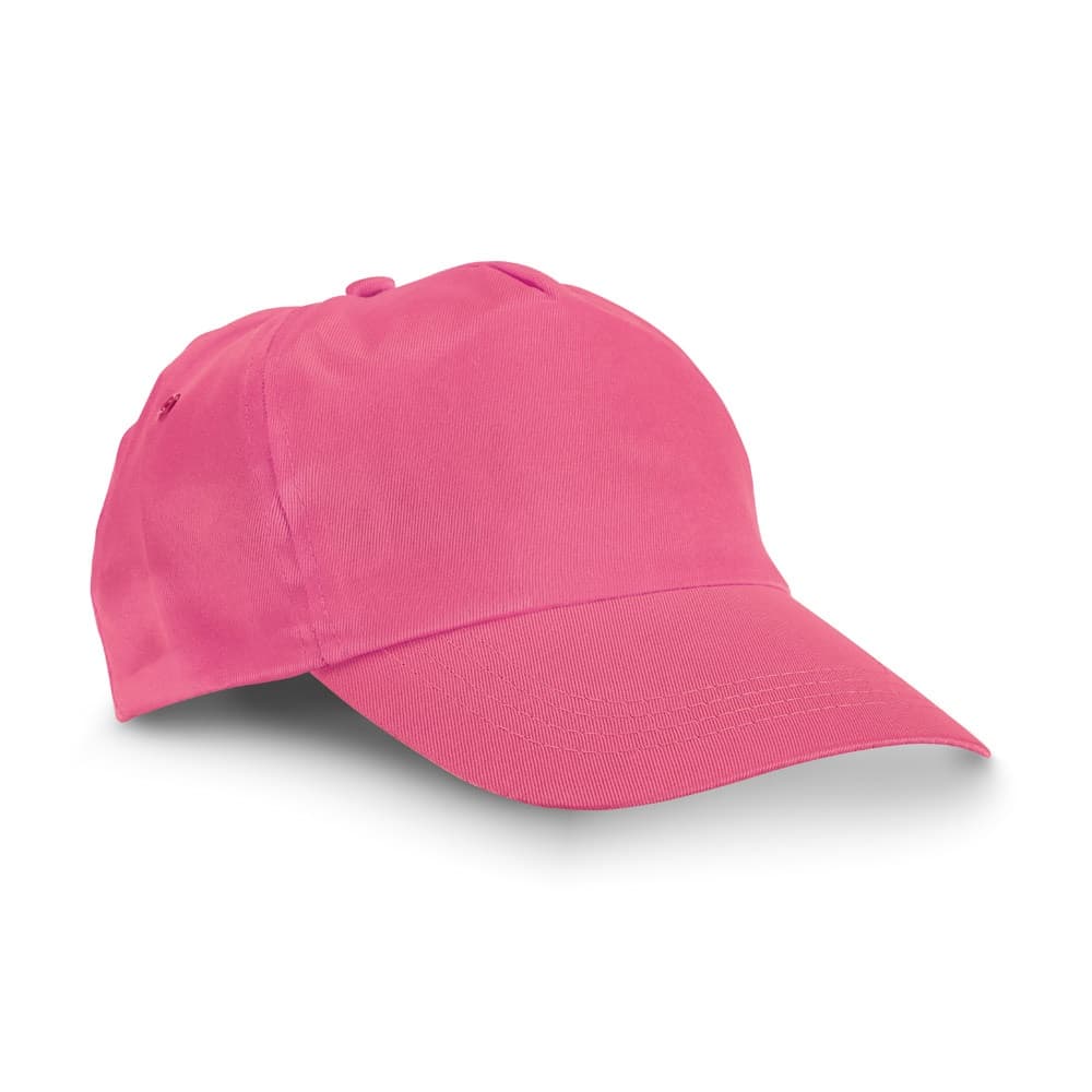 CAMPBEL. Boné em poliéster — Rosa