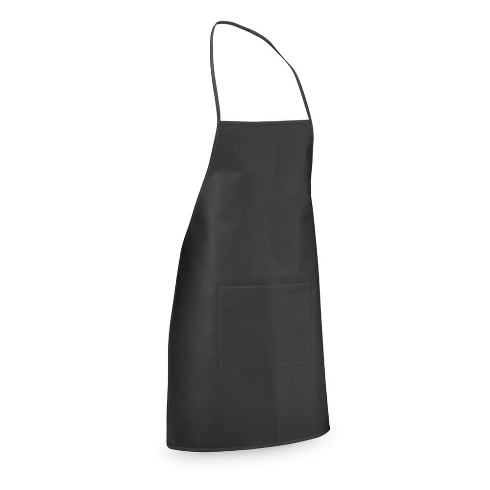 CELERY. Avental em non-woven (80 g/m²) — Preto