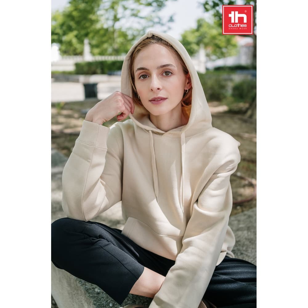 THC PHOENIX. Sweatshirt (unissexo) com capuz em algodão e poliéster