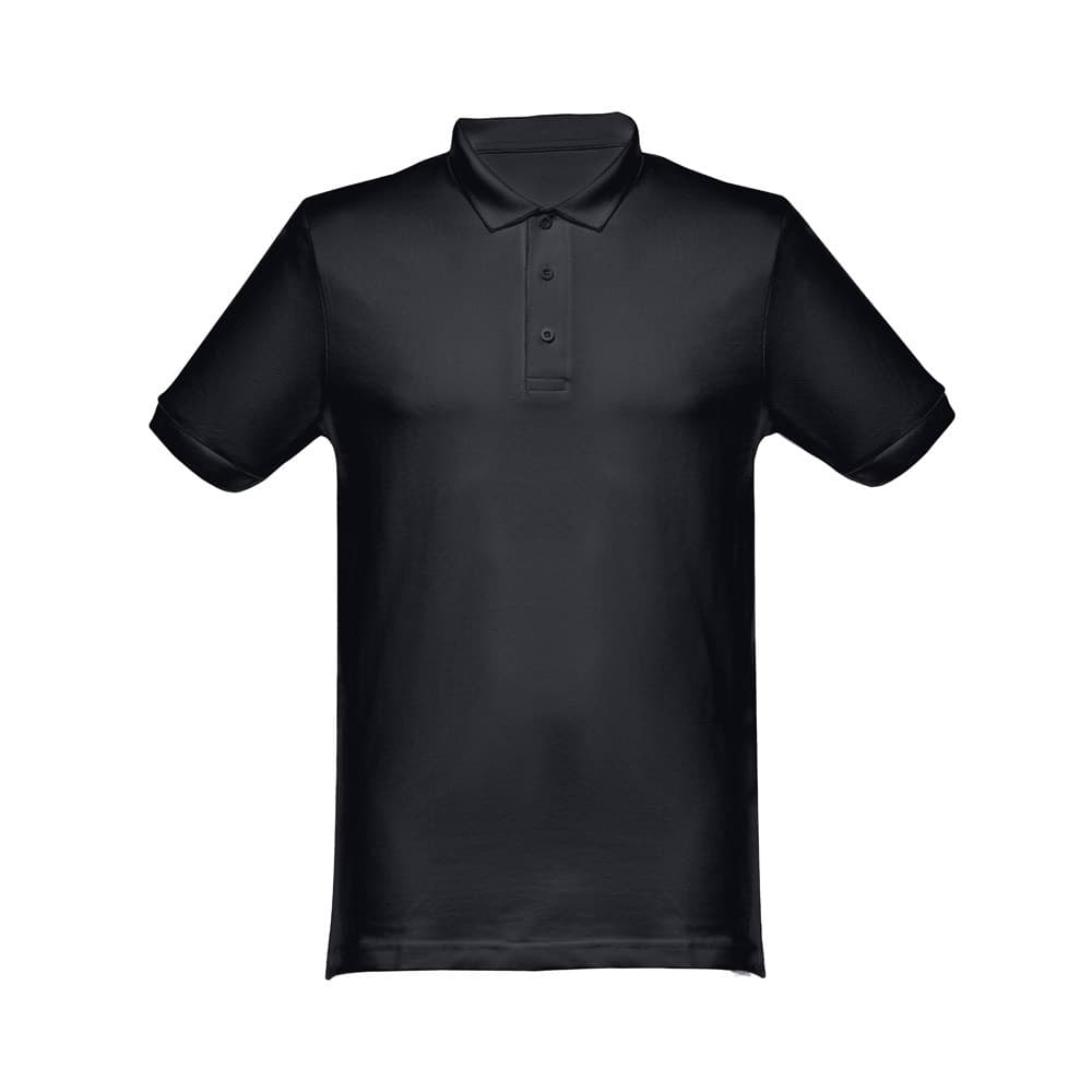 THC MONACO. Polo para homem — Preto
