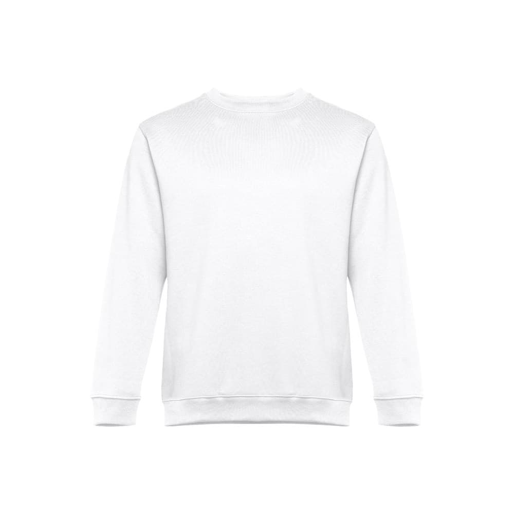 THC DELTA WH. Sweatshirt unissexo — Branco