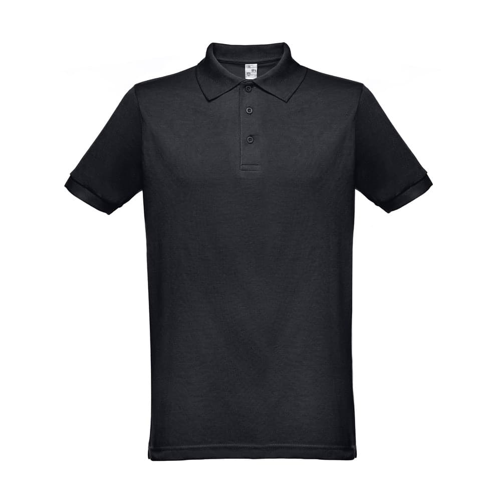 THC BERLIN 3XL. Polo para homem — Preto