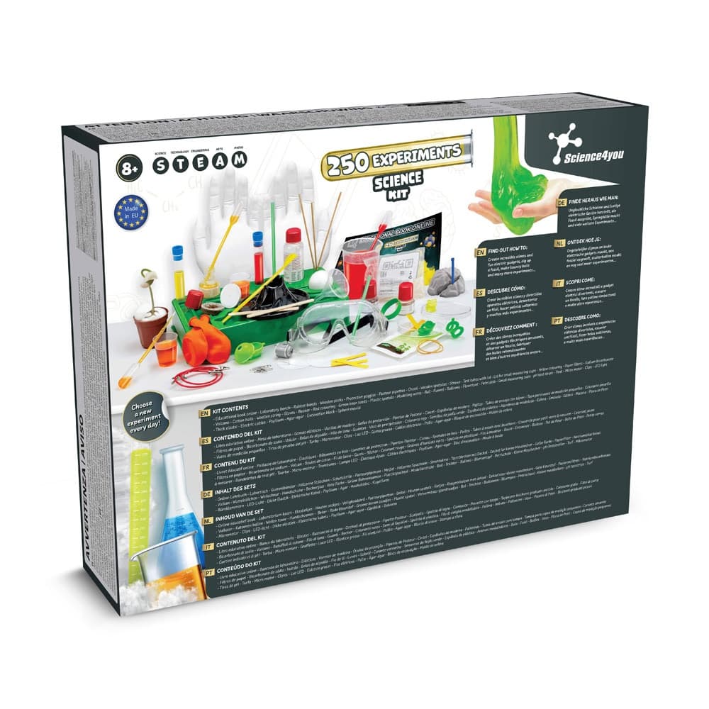 ULTRA KIT 250 EXPERIENCES. Jogo didático para as crianças — Sortido