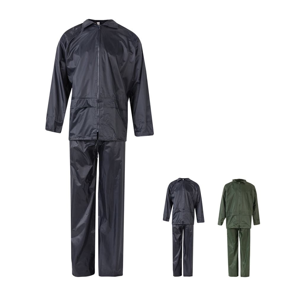 VL SEDNA. Fato de chuva (225g/m²), de duas peças em poliéster (100%) com revestimento de PVC