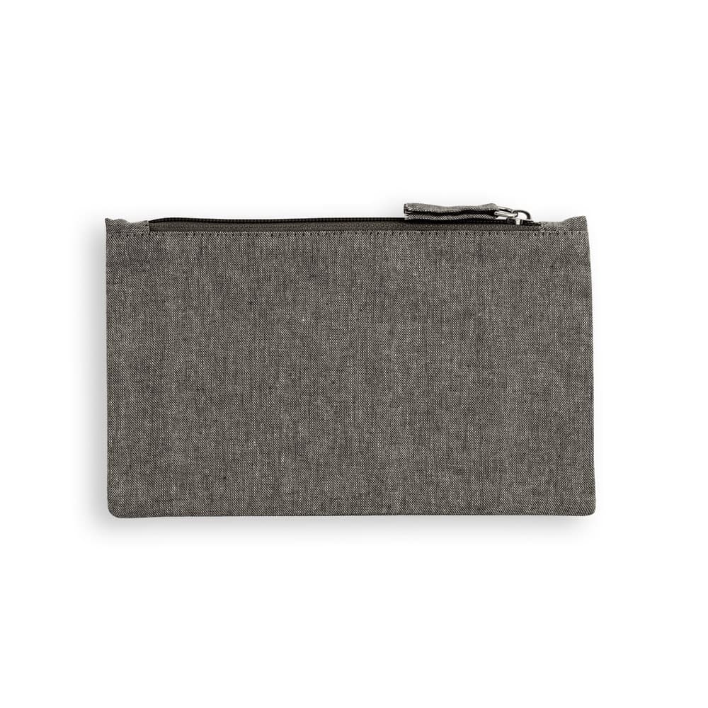 MILLIE. Bolsa multifunções em algodão reciclado (70%) e poliéster (30% rPET) (140 g/m²) — Preto