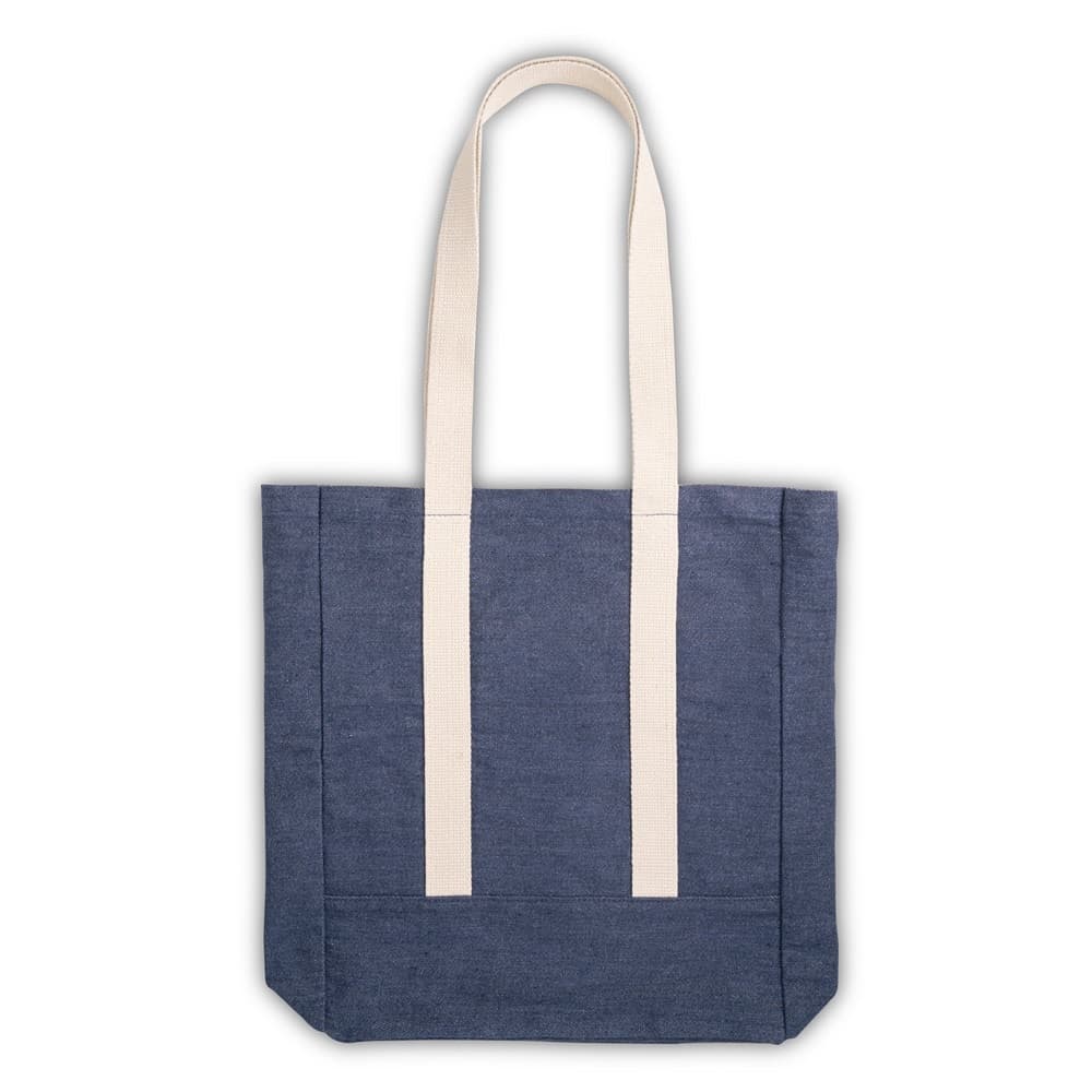 DENIM CASUAL. Saco em Denim (300 g/m²) — Azul
