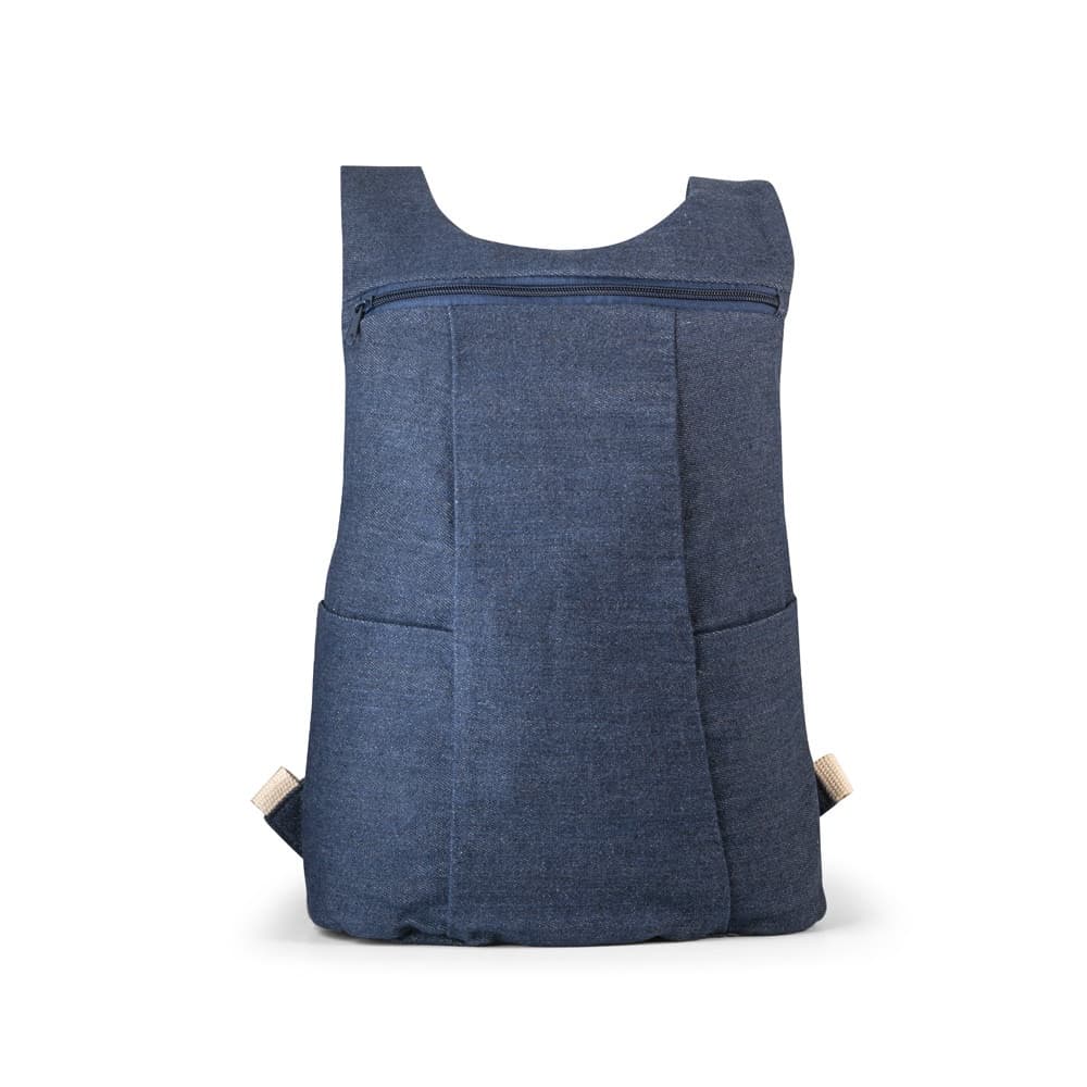 DENIM BPACK. Mochila em Denim (300 g/m²) — Azul