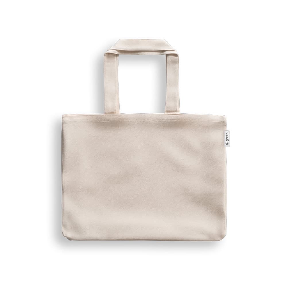PARMA. Saco em algodão (50%), algodão reciclado (30%) e poliéster (20% rPET) (280 g/m²) — Natural claro