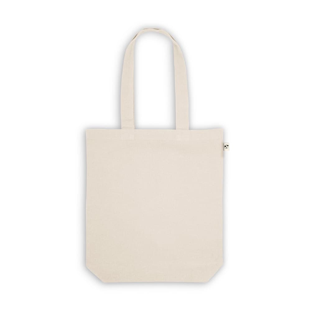 HARBOR. Saco em algodão reciclado (70%) e poliéster (30% rPET) (280 g/m²) — Natural claro