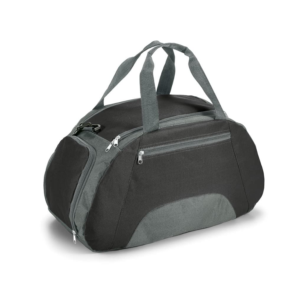 FIT. Saco de desporto em 600D poliéster — Preto