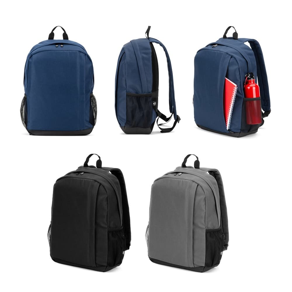 LIVERPOOL. Mochila para computador portátil em poliéster reciclado 600D de alta densidade 15"