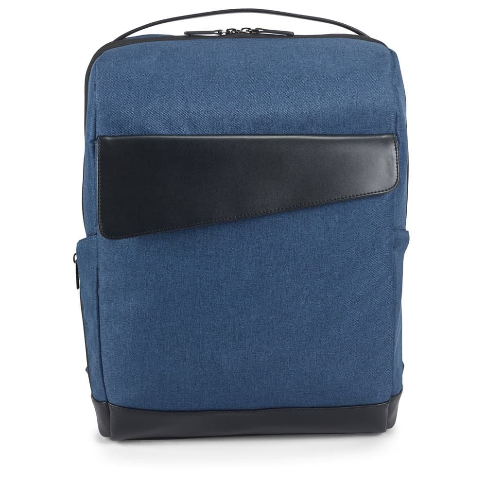 MOTION BACKPACK. Mochila em poliéster 600D twill e PU — Azul