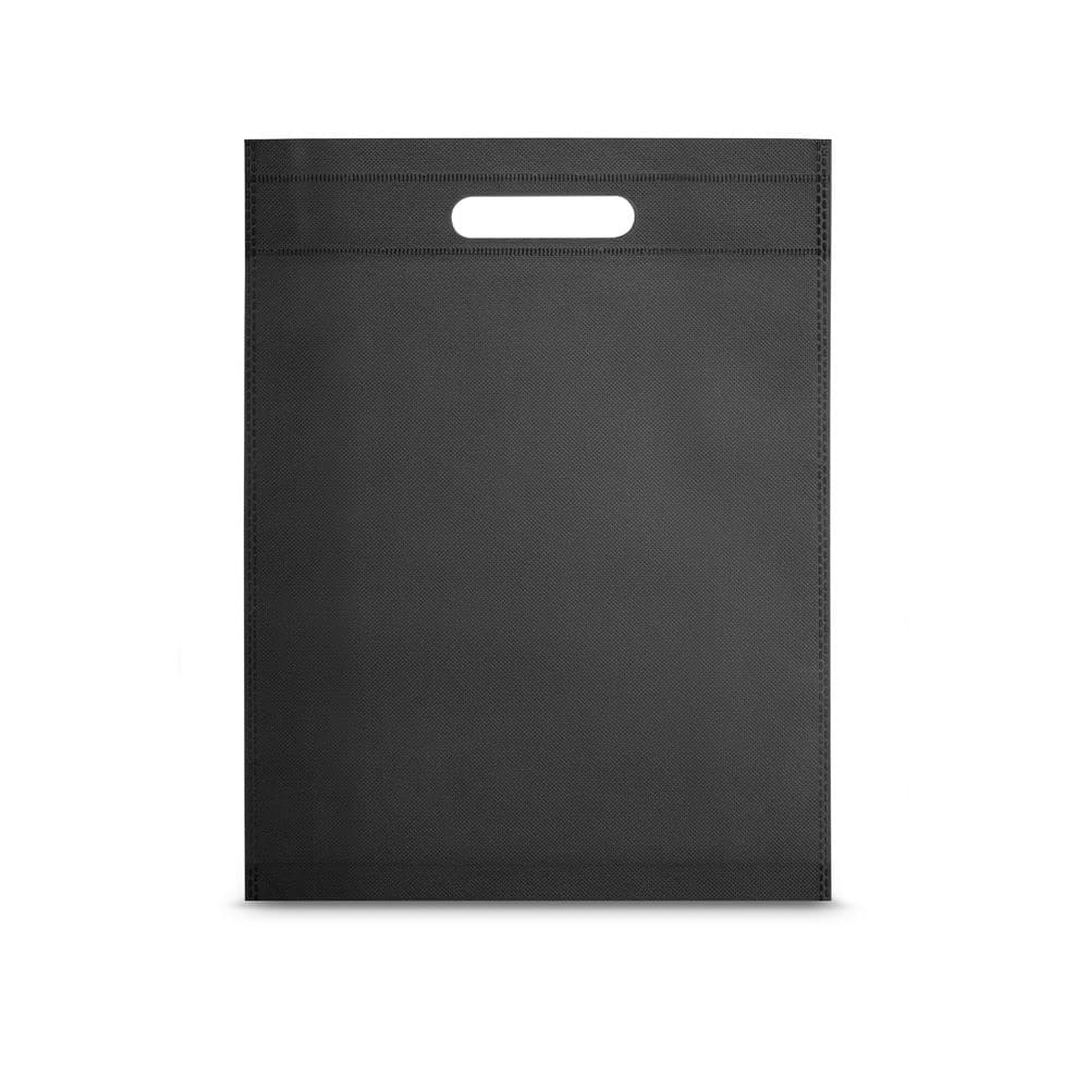 ROTERDAM. Saco em non-woven (80 g/m²) — Preto