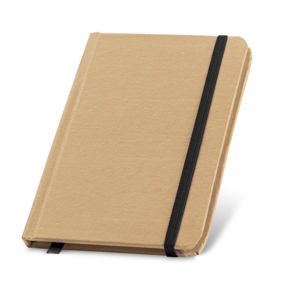 FLAUBERT. Bloco de notas de bolso com páginas lisas — Preto