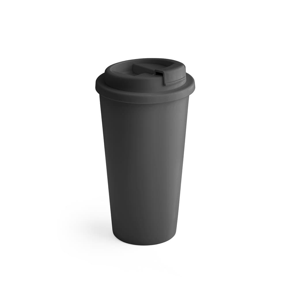 CUPPARI. Copo de viagem PP — Preto