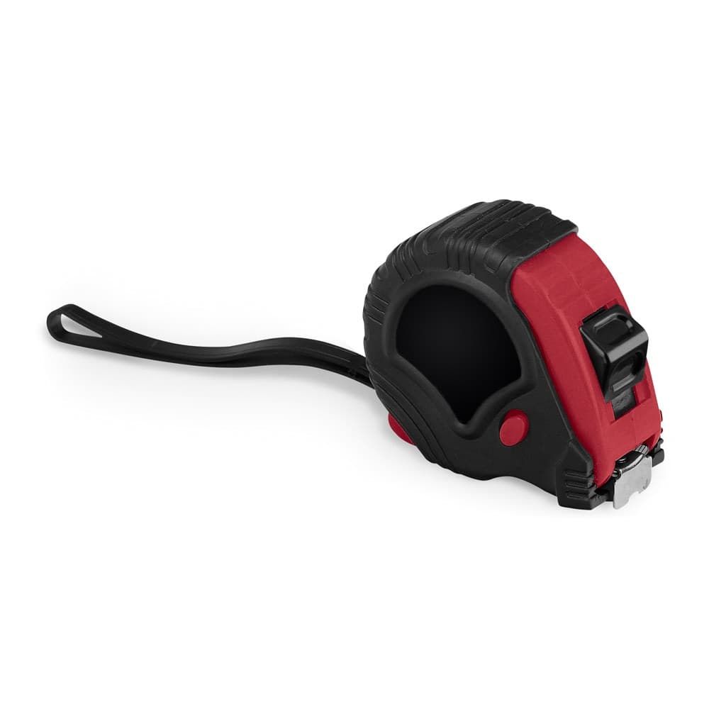 GULIVER V. Fita métrica de 5 m em ABS — Vermelho