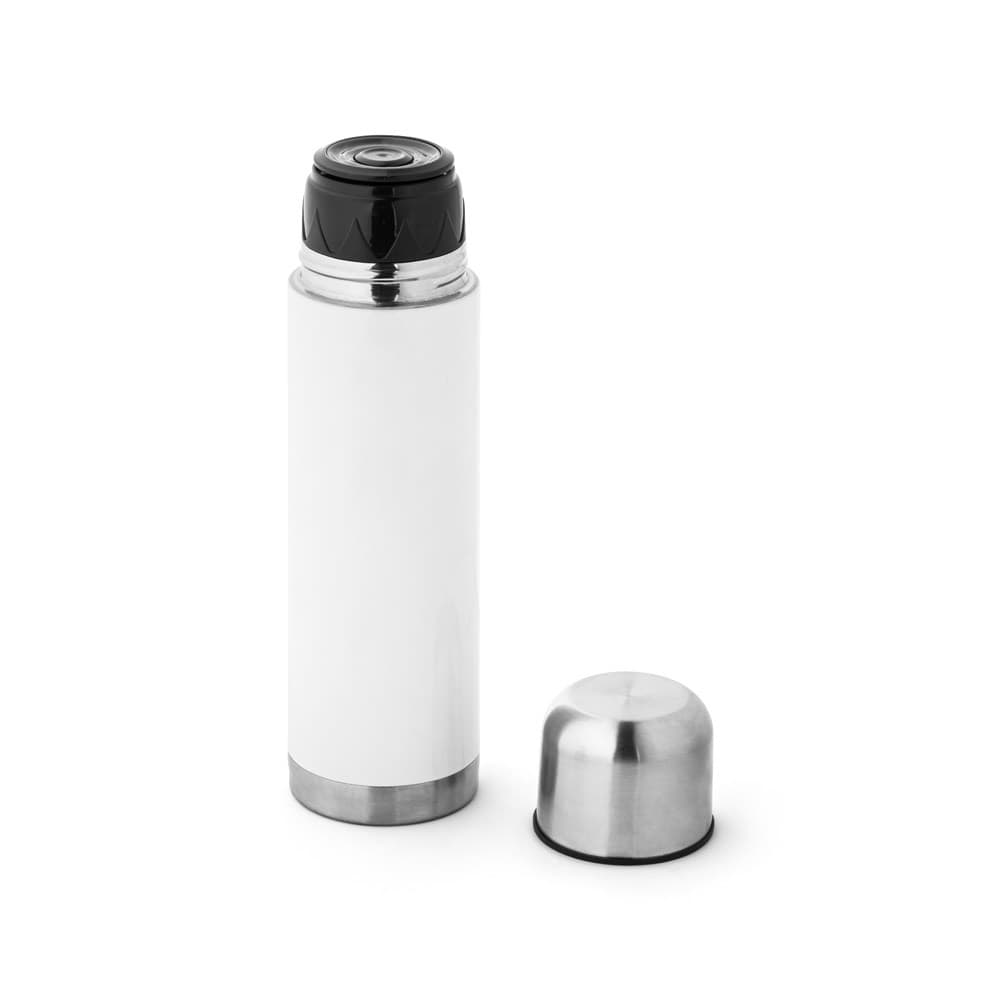 HENDERSON. Garrafa térmica em aço inoxidável para sublimação 500 mL — Branco