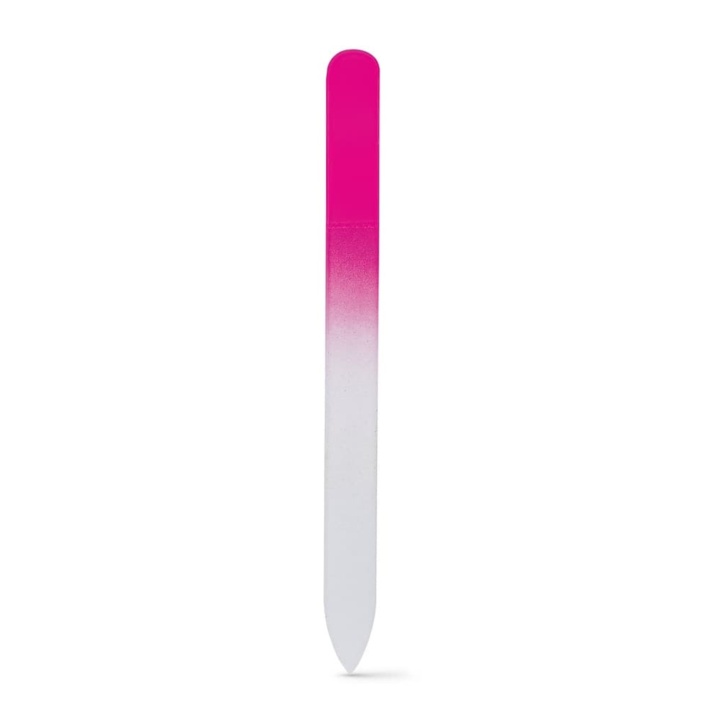 RASPERA. Lima para unhas em vidro — Rosa