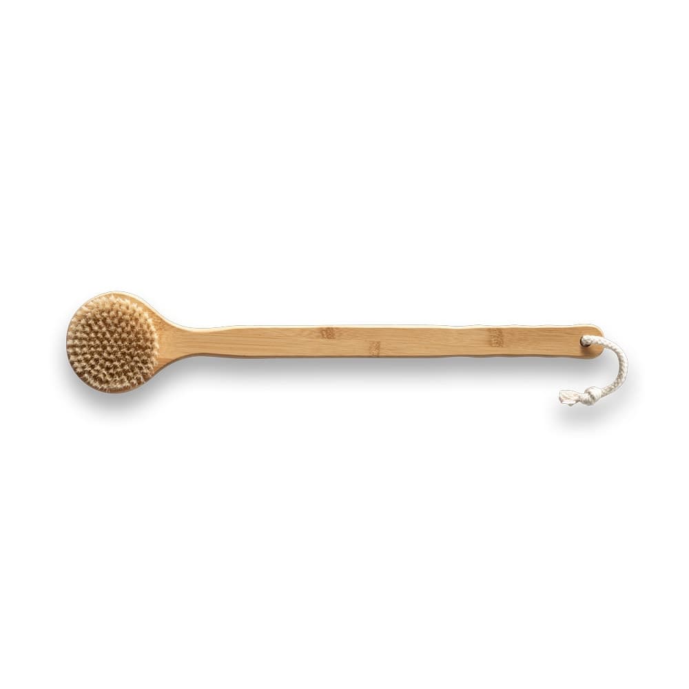 ARKIN. Escova de banho com corpo em bambu — Natural