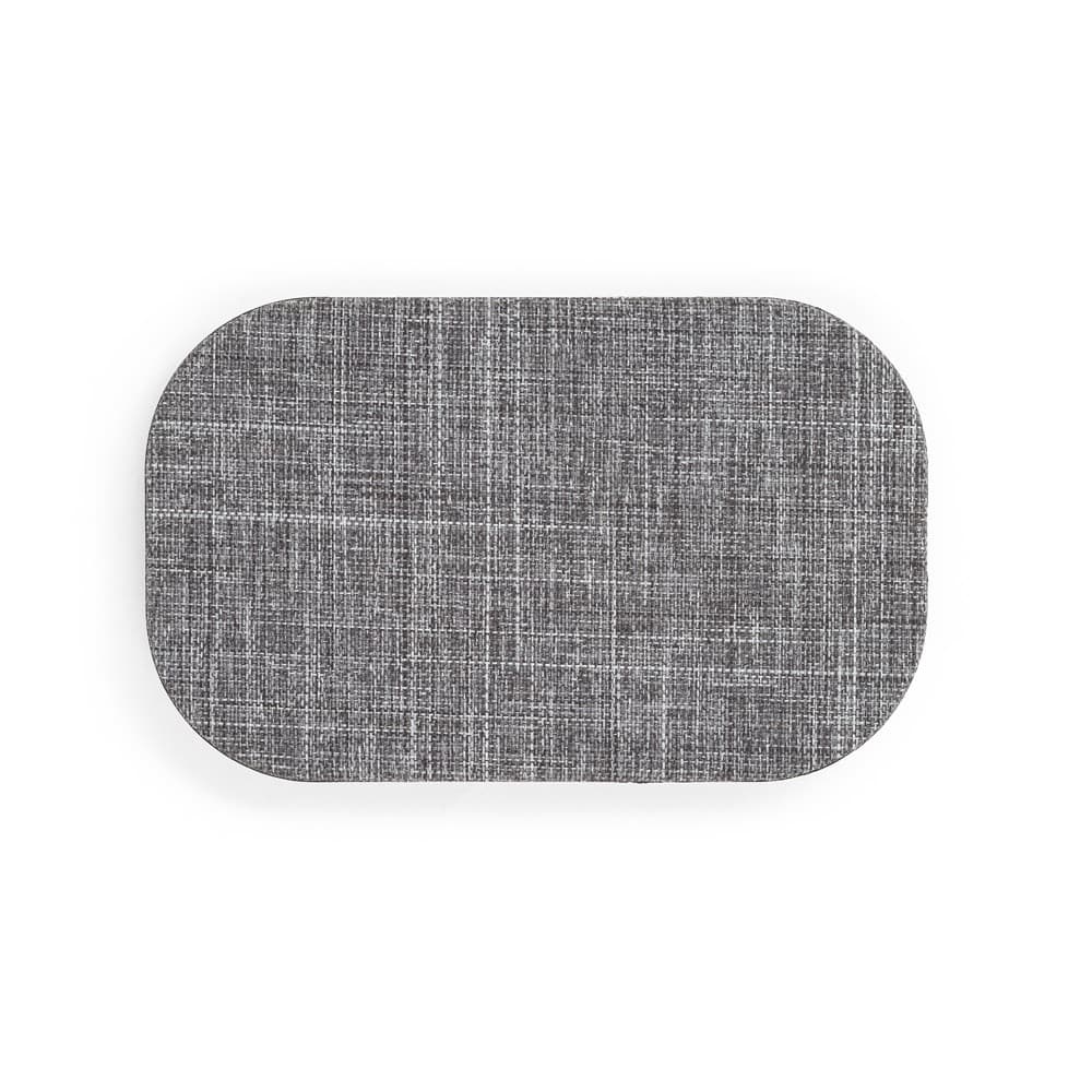RENEWAL CHARGER. Carregador wireless rápido 10W em PET reciclado (100% rPET) — Cinzento
