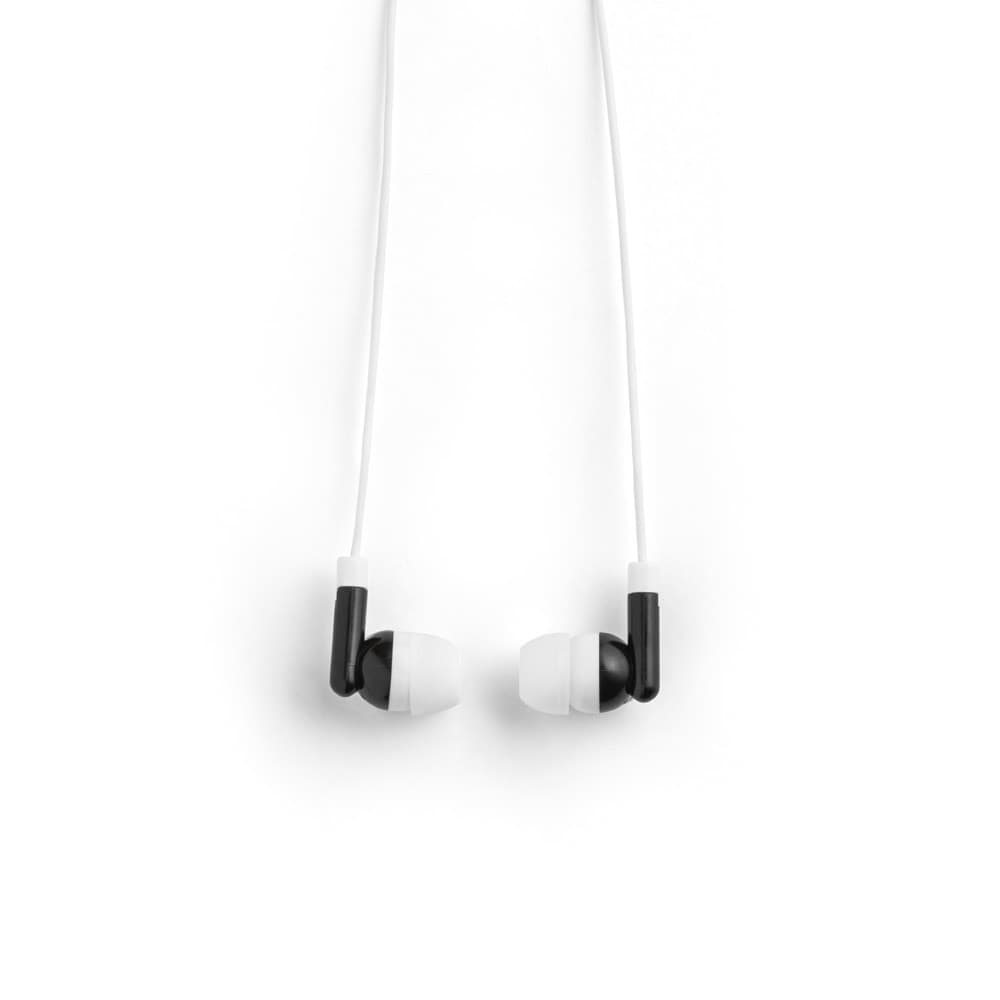 FARADAY. Auriculares com cabo 1.25 m em ABS — Preto