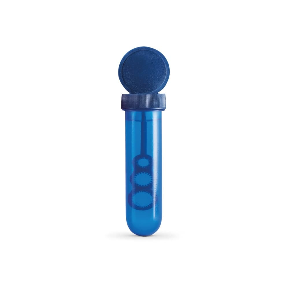 BUBBLY. Tubo de bolas de sabão em PP — Azul