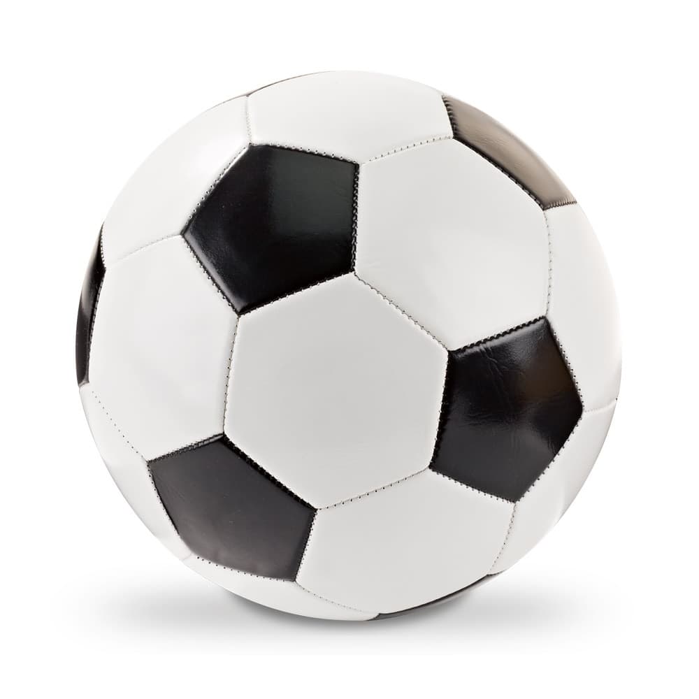 BRYCE. Bola de futebol em PVC — Preto