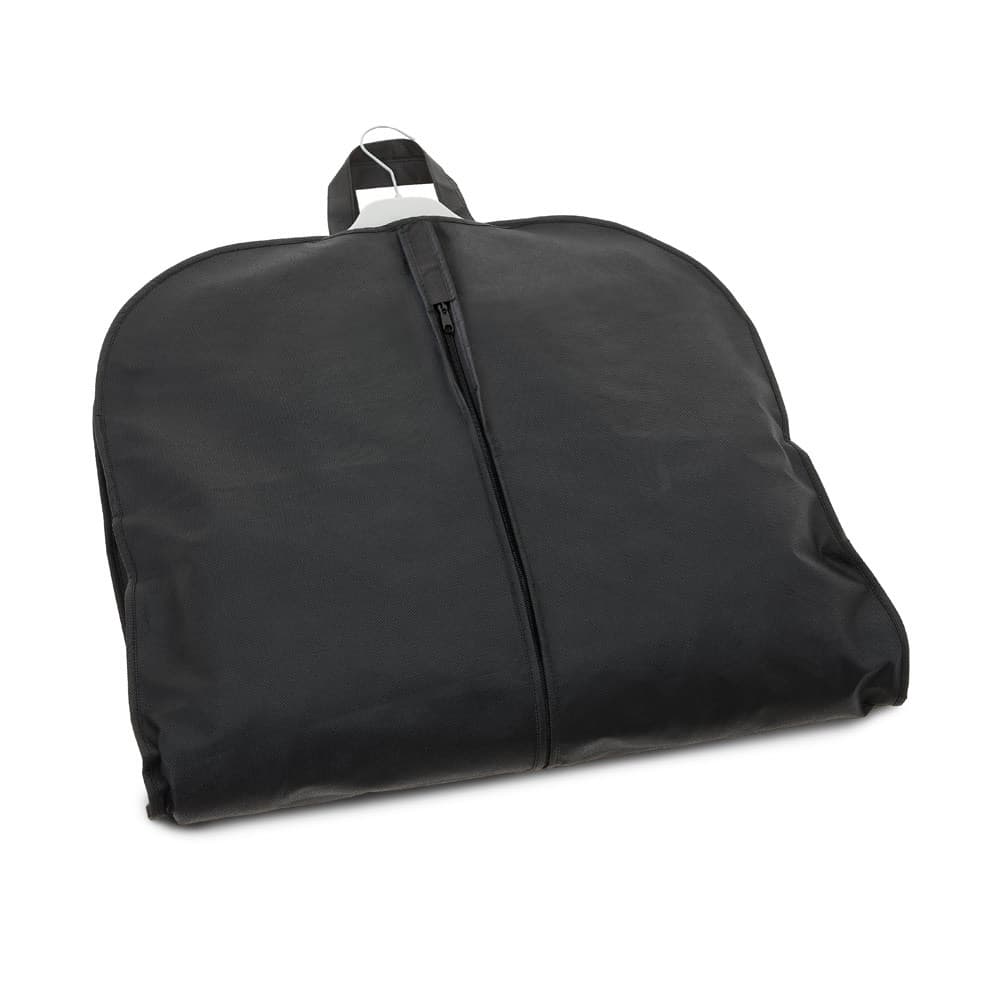 FONTAINE. Porta-fatos em non-woven (70 g/m²) — Preto