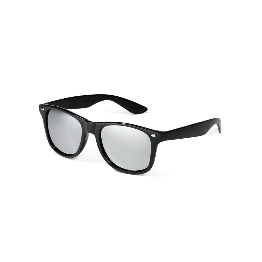 NIGER. Óculos de sol em PC com lentes espelhadas — Preto