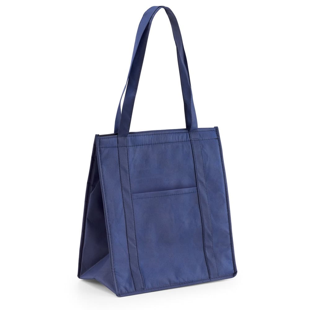 ROTTERDAM. Bolsa térmica em non-woven (80 g/m²) — Azul