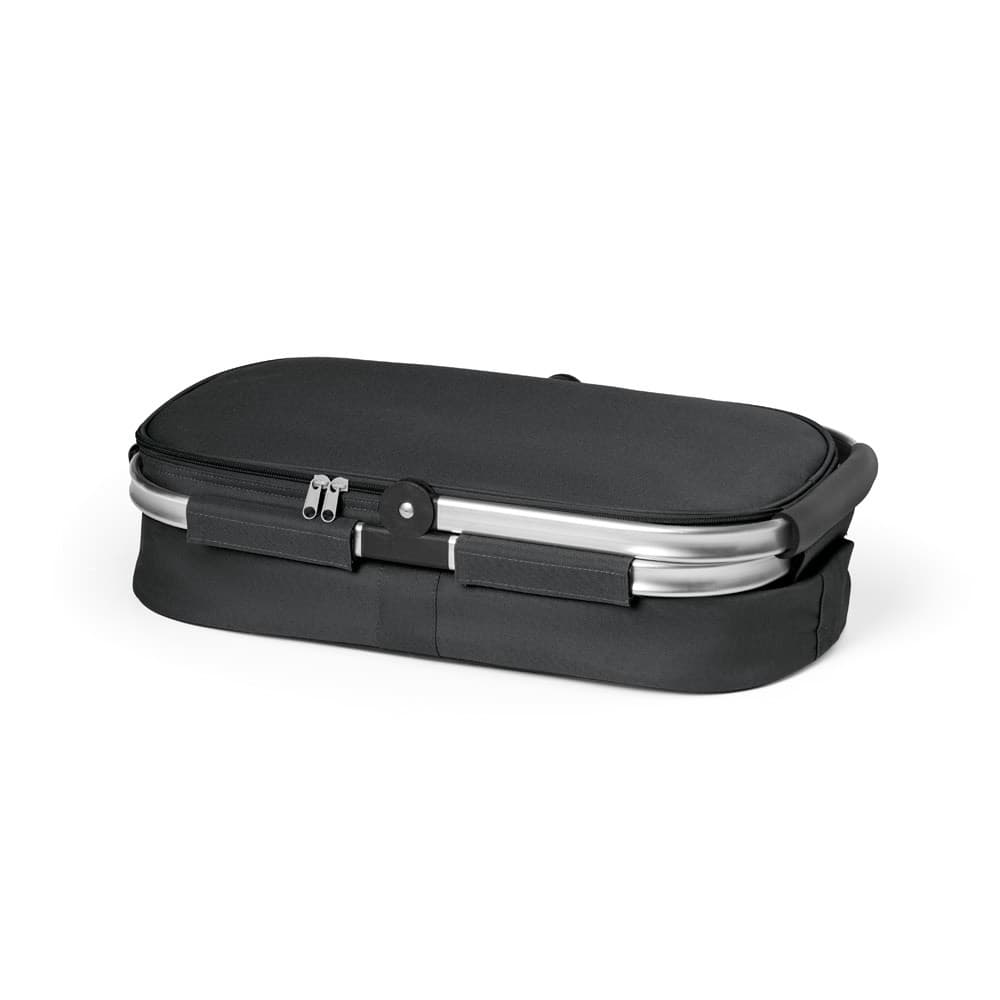 BASKIT. Cesto de piquenique flexível em 600D 25 L — Preto