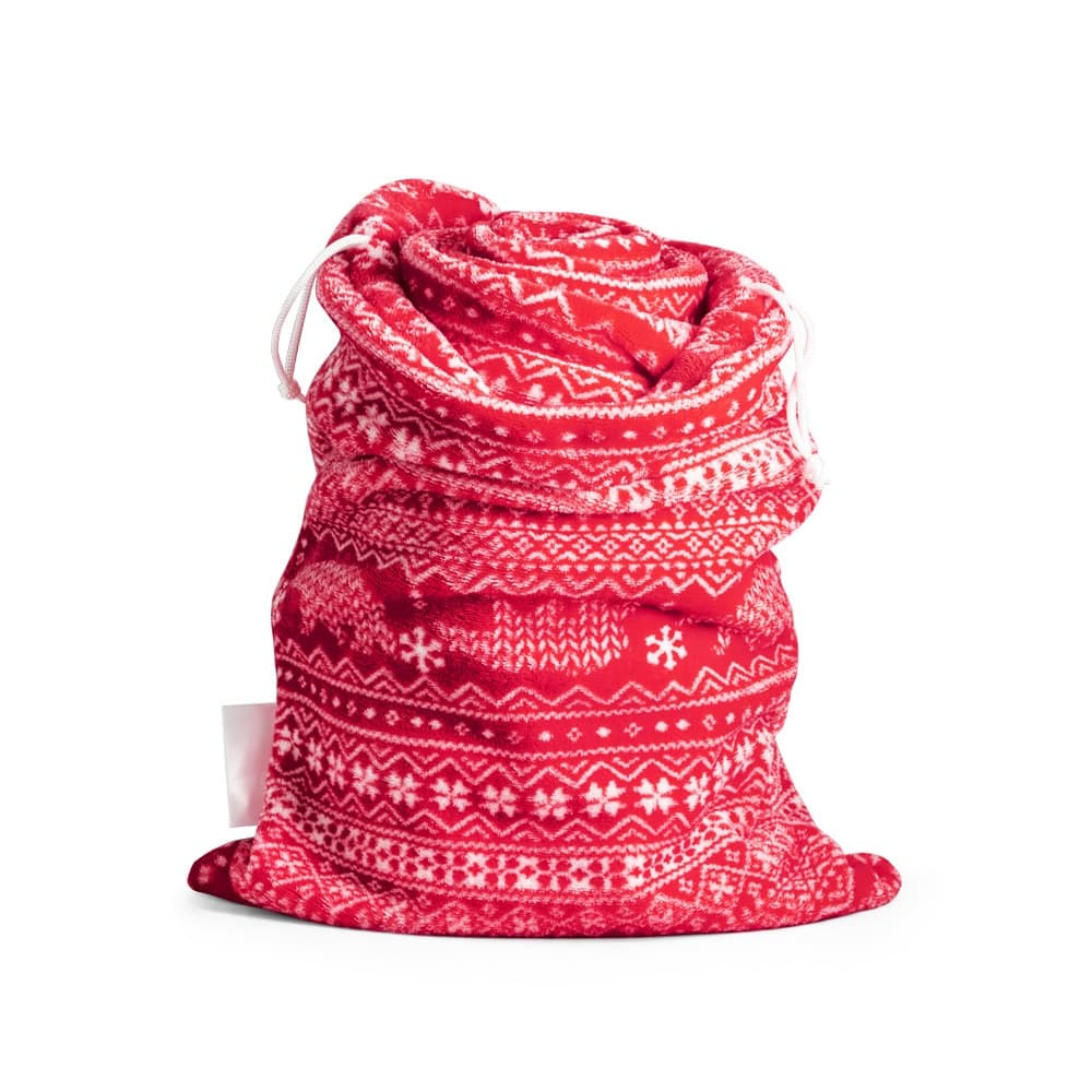 LAPONIA. Manta polar — Vermelho